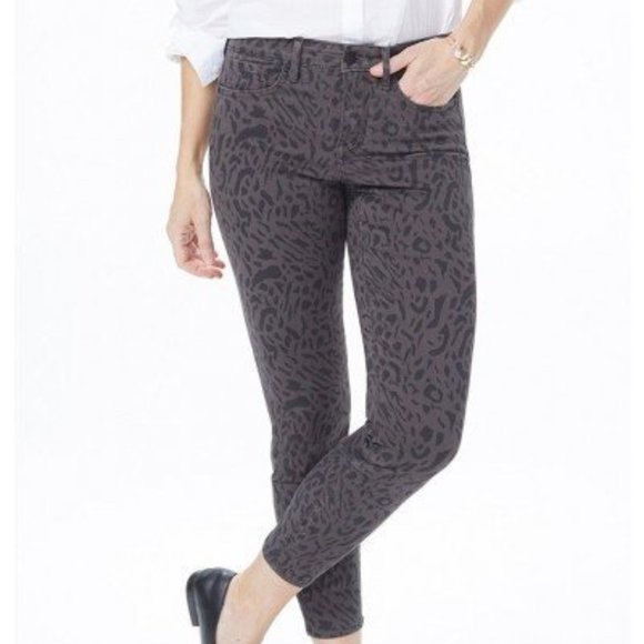 NYDJ Ami High Waist Camo Ankle Skinny Jeans - Picture 5 of 5